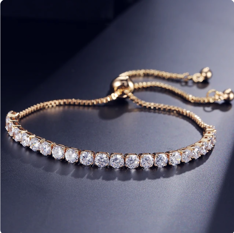 Adjustable Tennis Bracelet