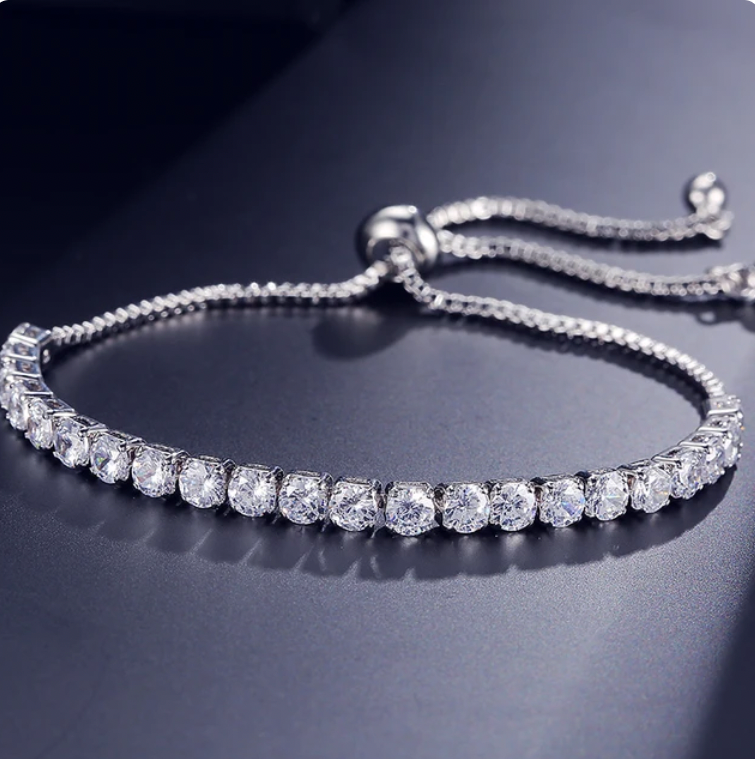 Adjustable Tennis Bracelet